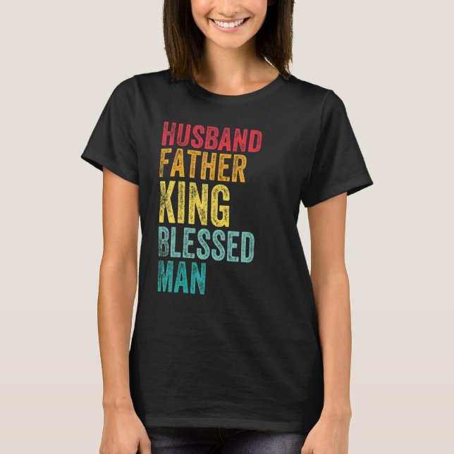 Make Far Kung Blästat Man Fars dag Manar H T Shirt (Framsida)