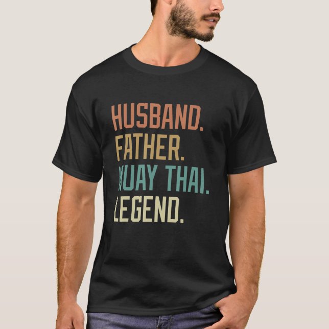 Make Far Muay Thai Legend Fars dag T Shirt (Framsida)