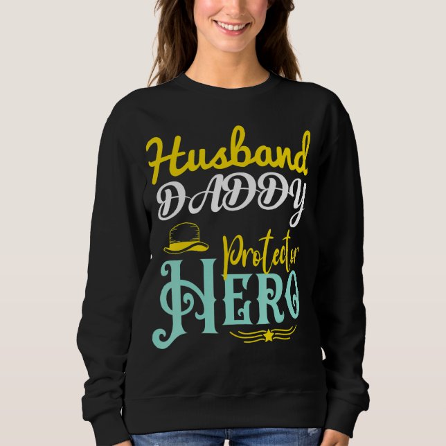 Make Far Protector Hero Fars dag T Shirt (Framsida)