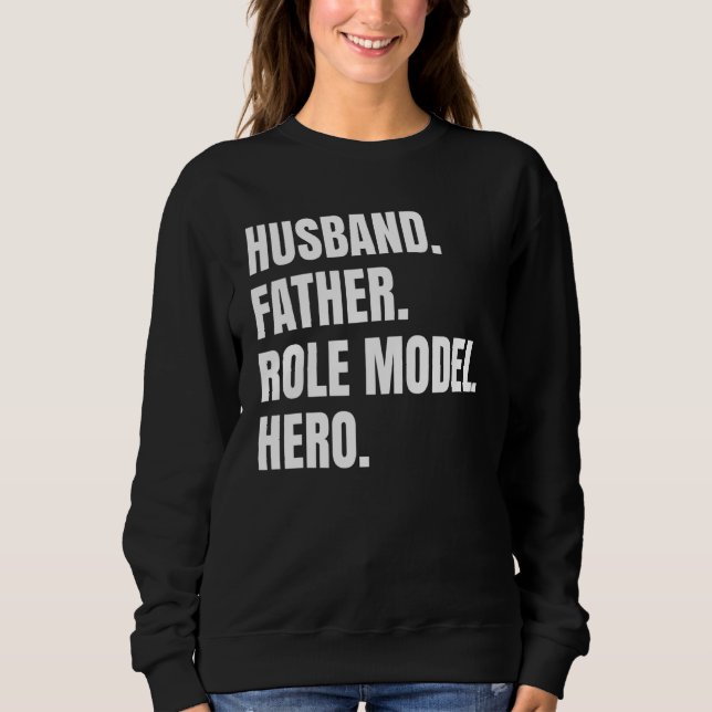 Make Far-rollmodell Hero för Pappa Far D T Shirt (Framsida)