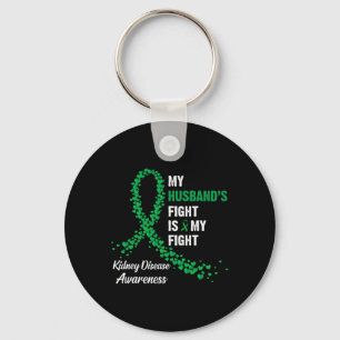 Make Fight My Fight Kidney Disease Awareness Nyckelring
