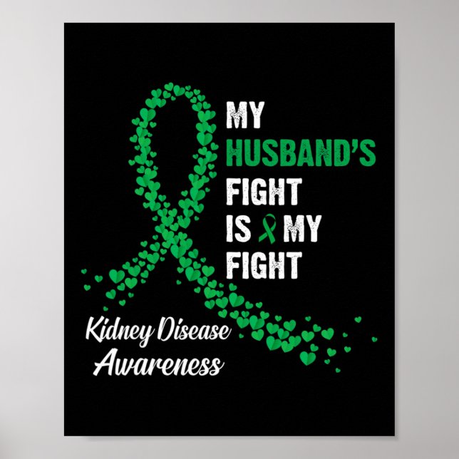 Make Fight My Fight Kidney Disease Awareness Poster (Framsidan)