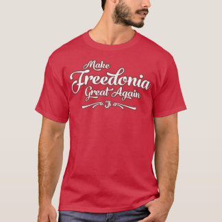 Make Freedonia Great Again Script T Shirt