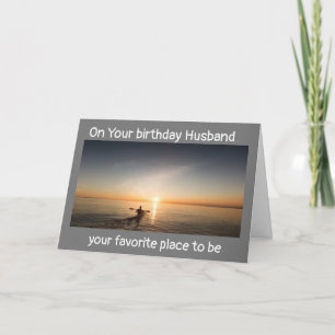 MAKE GER DIN BIRTHDAY "UT PÅ VATTEN KORT