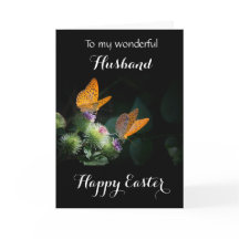 Make / Glad påsk - Fritilleriska fjärilar