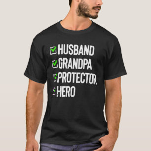 Make Grandpa Protector Hero Fars dag for Gra T Shirt
