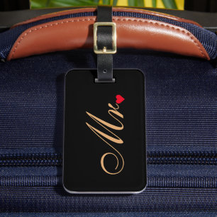 Make Groom Bröllop Par Elegant Travel Bagagebricka