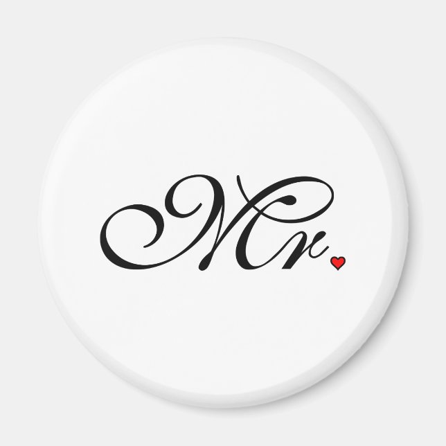 Make Groom hans nya vapen Magnet (Framsidan)