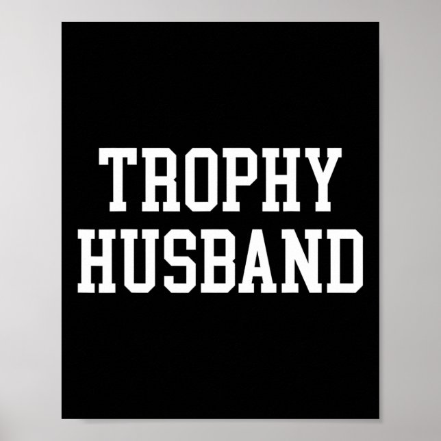 Make Groom Pappa Joke Funny Trophy Make Poster (Framsidan)
