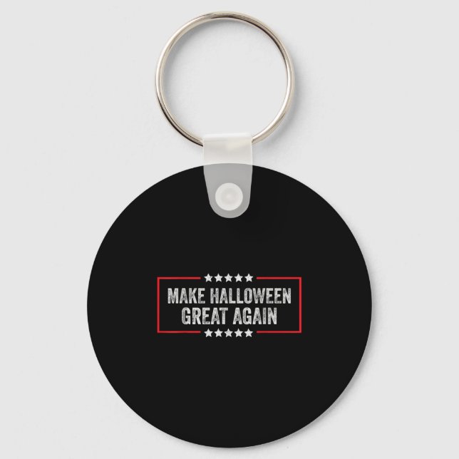 Make Halloween Great Again  Nyckelring (Framsida)