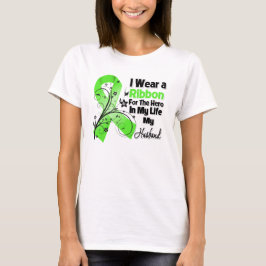 Make Hero i min livlymphoma Ribbon Tee Shirt