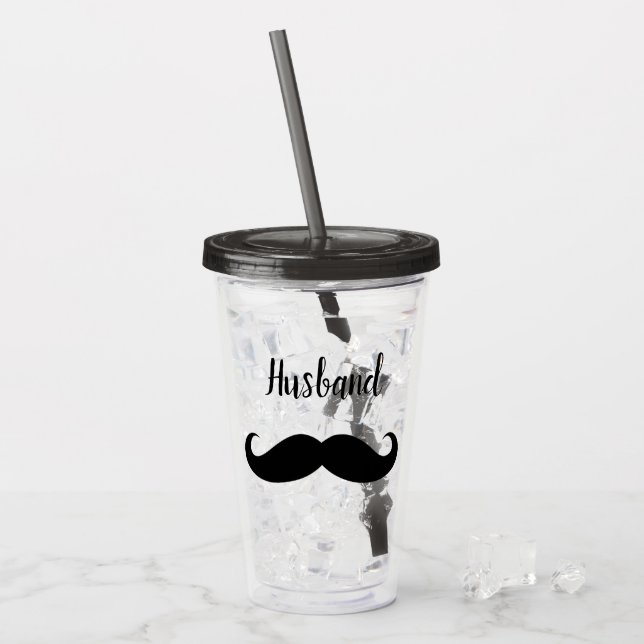 Make husband glas med strö (Framsida Ice)