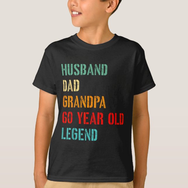 Make Husfar Farfar 60 Gammal Konst T Shirt (Framsida)