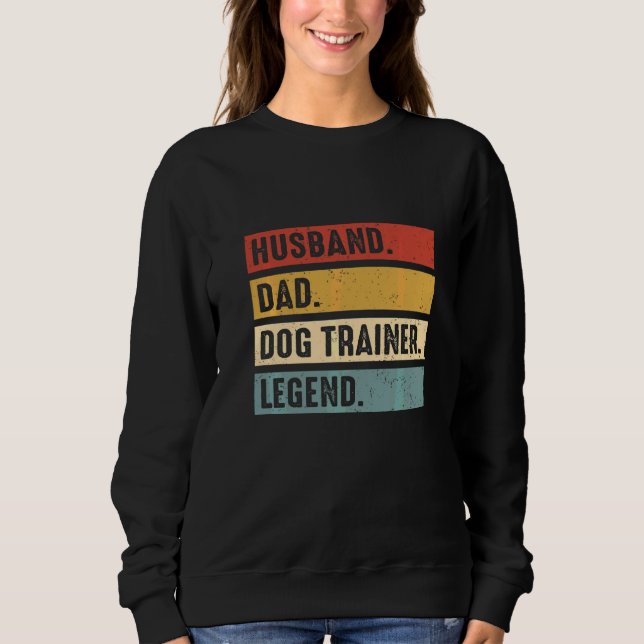 Make Huslegend Hundtränare Legend  Hundträning Pap T Shirt (Framsida)