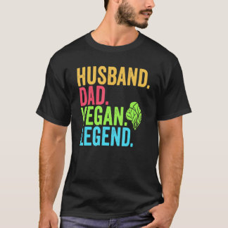 Make Huslegend Pappa Vegan Legend Far Veggie Vege T Shirt