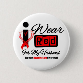 Make - I Bära Red Ribbon Heart Disease Knapp