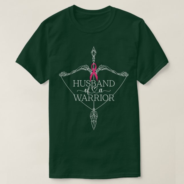 Make i ett bryggsamhetsnät för bröstcancer t shirt (Design framsida)