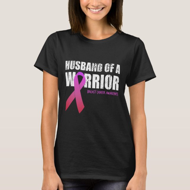 Make i ett bryggsamhetsnät för bröstcancer t shirt (Framsida)