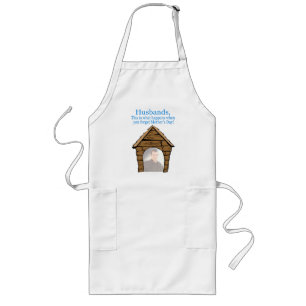 Make i Hund House Apron Långt Förkläde