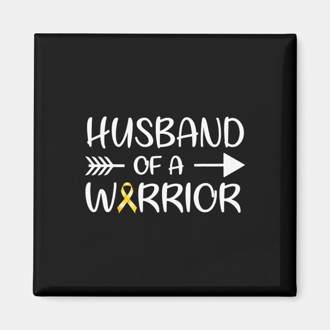 Make i Warrior Child Cancer Awareness Ri Magnet (Framsidan)
