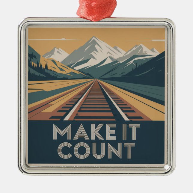 Make It Count Julgransprydnad Metall (Framsidan)
