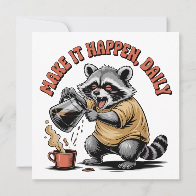 Make It Happen, Daily Julkort (Framsida)