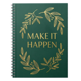 Make It Happen Journal Anteckningsbok