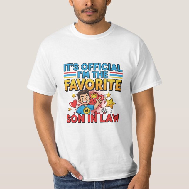  Make it official – you're the favorite T Shirt (Framsida)
