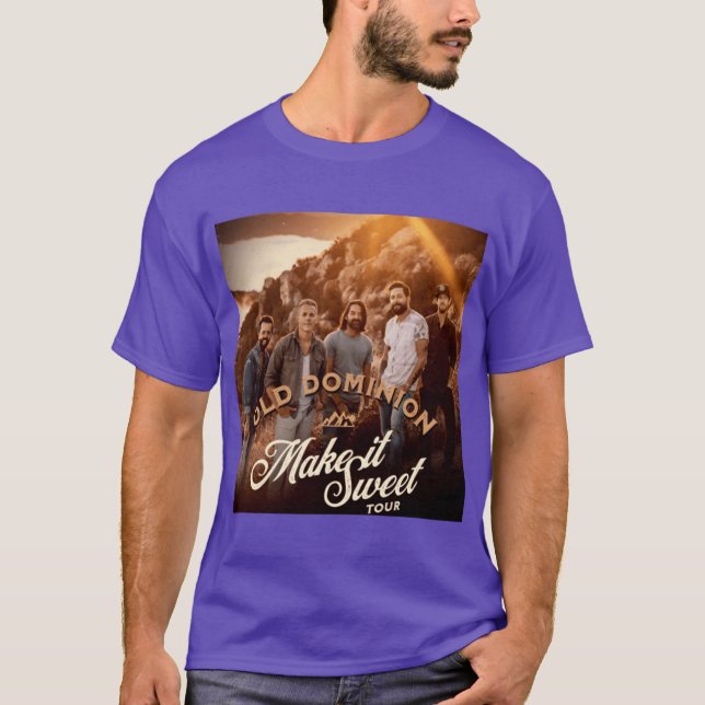 make it sweet turné tjej t shirt (Framsida)