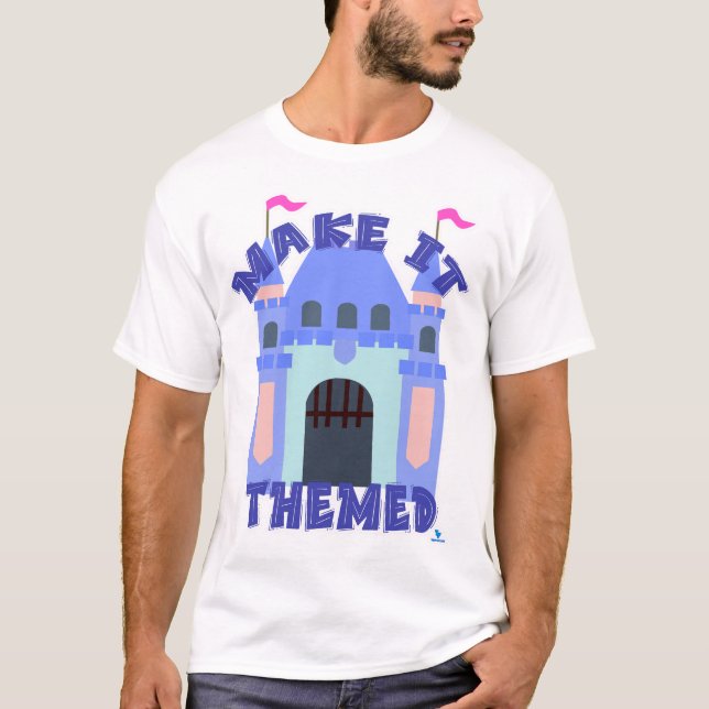 Make It Themed Castle Park Fun  T Shirt (Framsida)