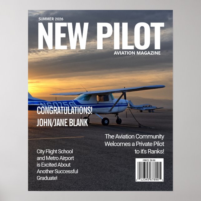 Make It Your Own Magazine Cover Poster (Framsidan)