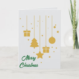 Make It Yours: Custom Folded Christmas Card Kort