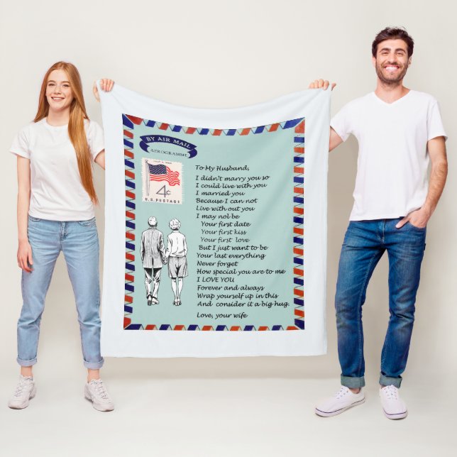 Make Kärlek Fleece Blanket (På plats)