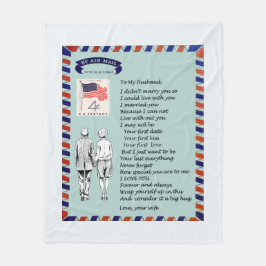 Make Kärlek Fleece Blanket