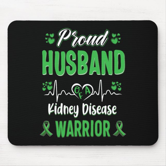 Make Kidney Disease Warrior Awareness Ribbon Gr Musmatta (Framsidan)