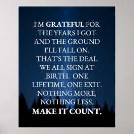 Make Life Count  Poster
