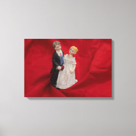 Make & Maka (Bröllopsdag Giftermål Firande) Canvastryck