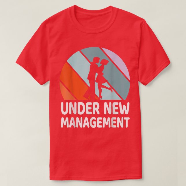 Make Maka som dansar tillsammans Bröllop under New T Shirt (Design framsida)