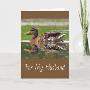 Make Mallard Anka-födelsedagskort Kort