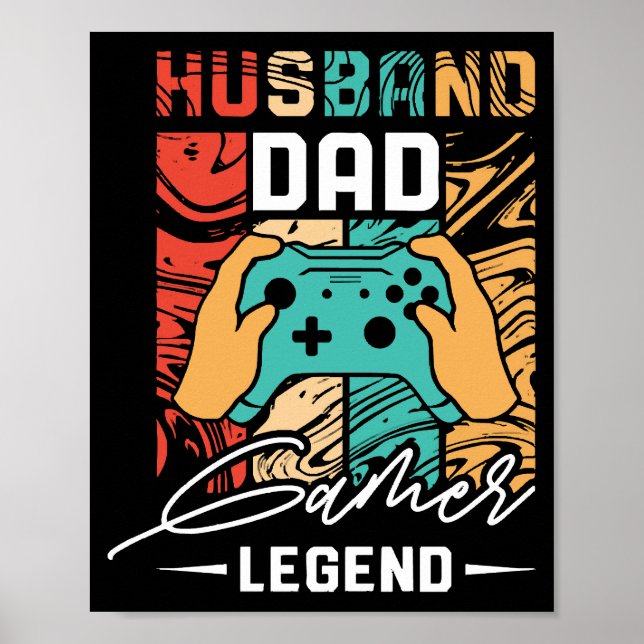 Make man Pappa Legend inom TV-spel  Poster (Framsidan)
