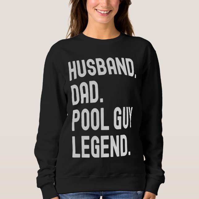 Make man Pappa Poolkillig Legend T Shirt (Framsida)