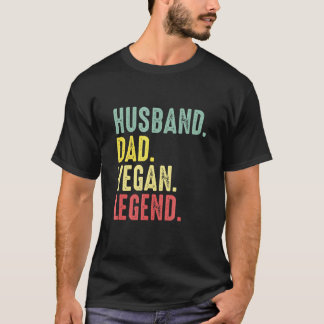 Make man Pappa Vegan Legend Bästa Pappa Pappan Äkt T Shirt