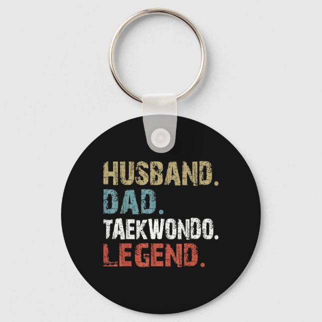Make man Taekwondo Legend Nyckelring (Framsida)