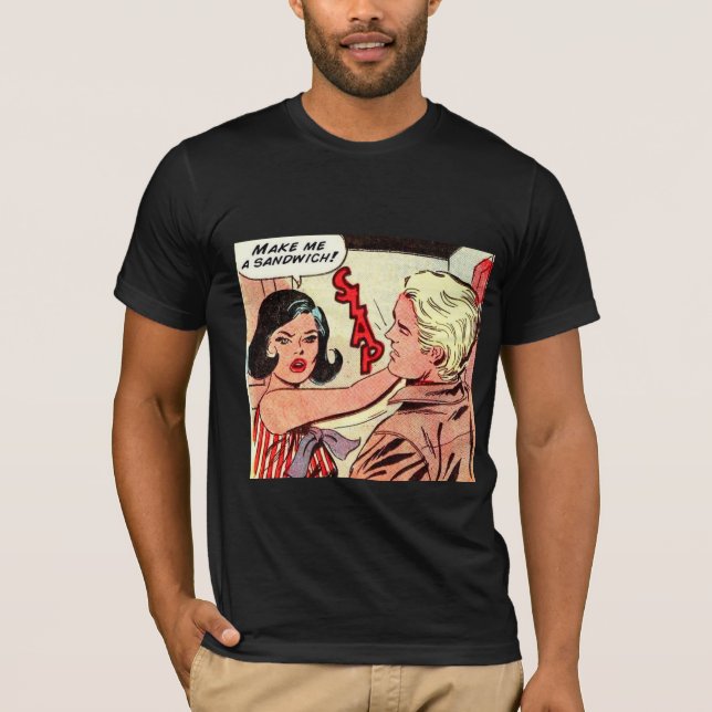 Make me a sandwich! tee shirt (Framsida)
