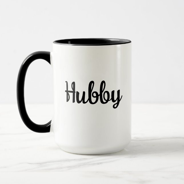Make-mugg - Trendig Personlig Text Kaffepresent Mugg (Vänster)
