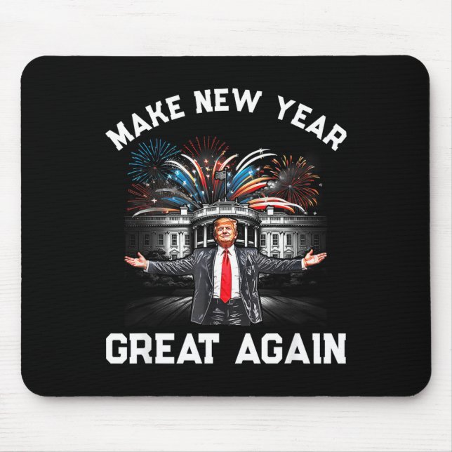 Make New Year Great Again Happy New Years Eve Day  Musmatta (Framsidan)