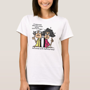 Make- och fruinställninghumor tee shirt