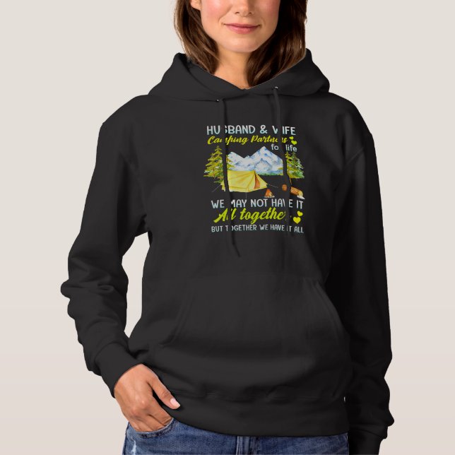 Make och frukampingspartner för livskampanjer t shirt (Framsida)