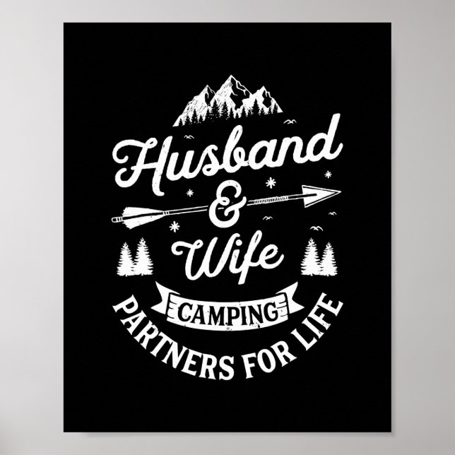 Make och frukCampingpartners för livskamper Poster (Framsidan)