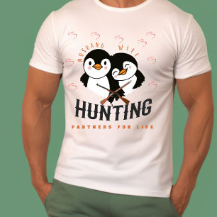Make och frun, jaktpartner för livet t shirt